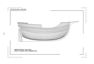 Nava di Ragusa XVI sec.  63,1cm 1:63 Old Seller