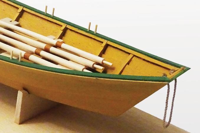 Lowell Grand Banks Dory Wooden Model Ship Kit 1:24 Scale