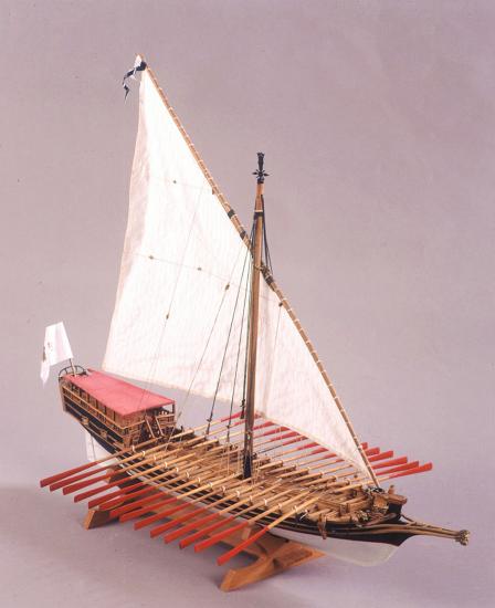 Small Galley of Ragusa 17th c. 1/95 Model Ship Kits MarisStella