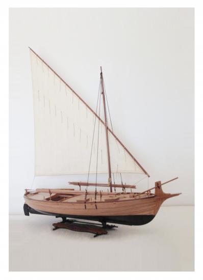 Trajta, a boat from island of Korcula 1/20 Model Ship Kits MarisStella