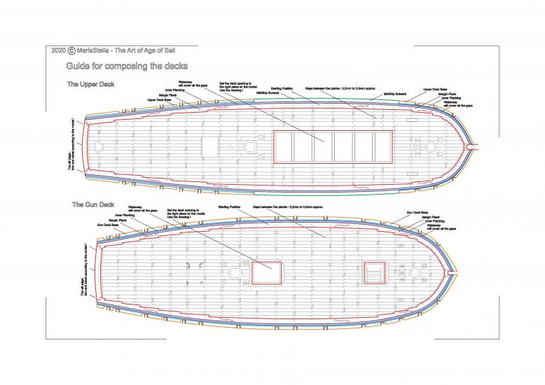 Decks Model Ship Kits MarisStella