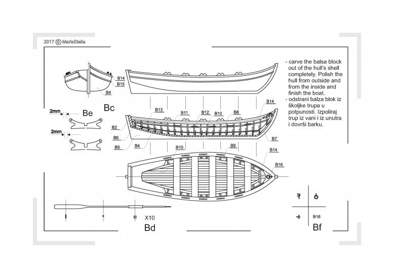 Boats, made the MarisStella way Model Ship Kits MarisStella