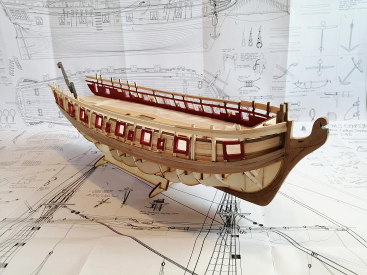 Transom HMS Ontario Model Ship Kits MarisStella