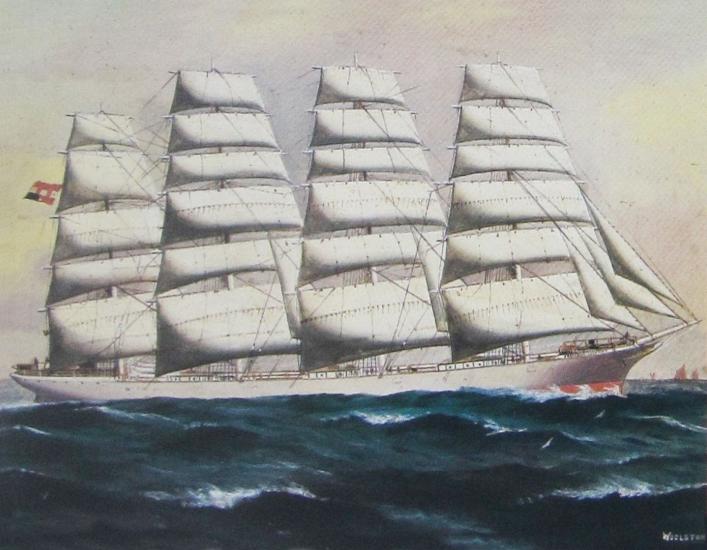 Telling the Story_The full rigged ship Francesco Giuseppe I, 1882